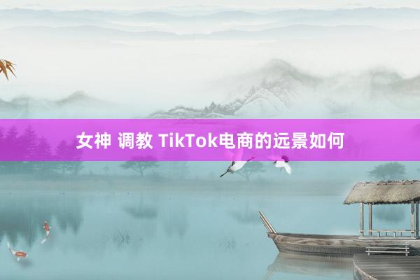 女神 调教 TikTok电商的远景如何