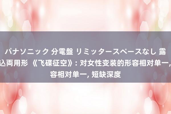 パナソニック 分電盤 リミッタースペースなし 露出・半埋込両用形 《飞碟征空》: 对女性变装的形容相对单一， 短缺深度